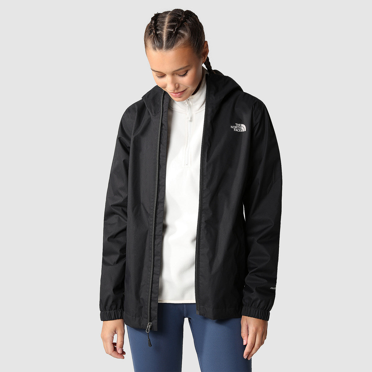 The North Face Quest Giacca Tnf Black/Foil Grey