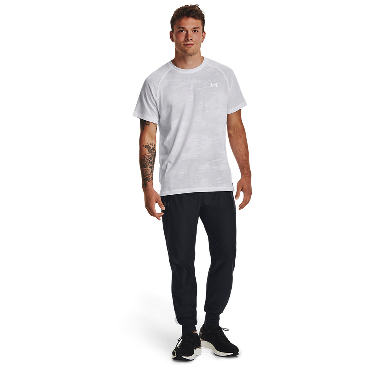 Under Armour Qualifier Run Elite Pantaloni Black