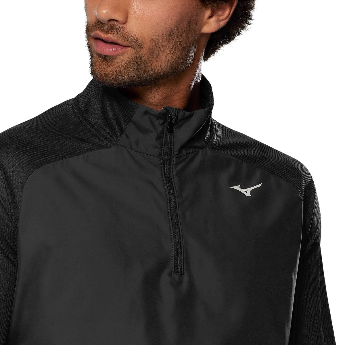 Mizuno Hybrid Maglia Black