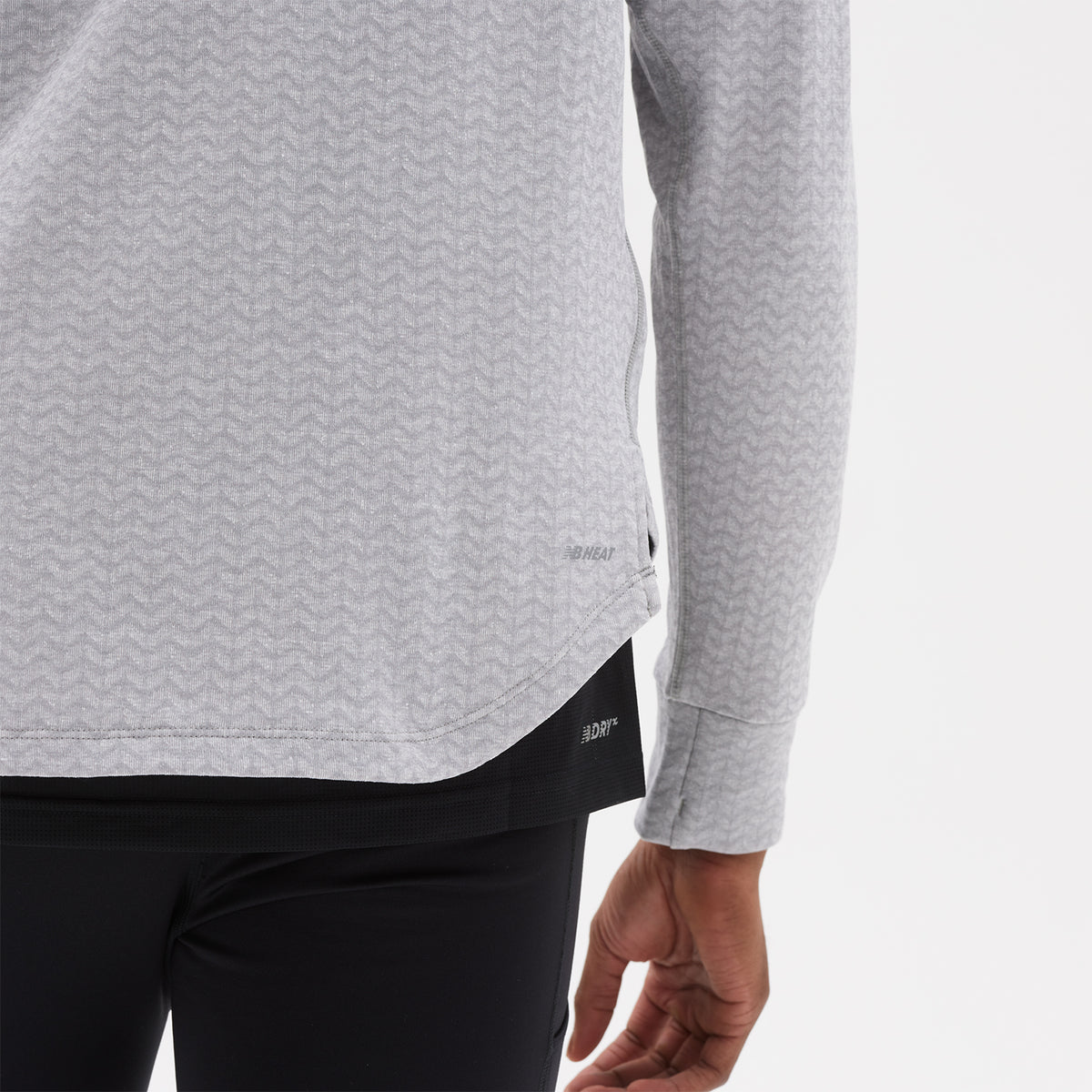 New Balance Heat Maglia Athletic Grey