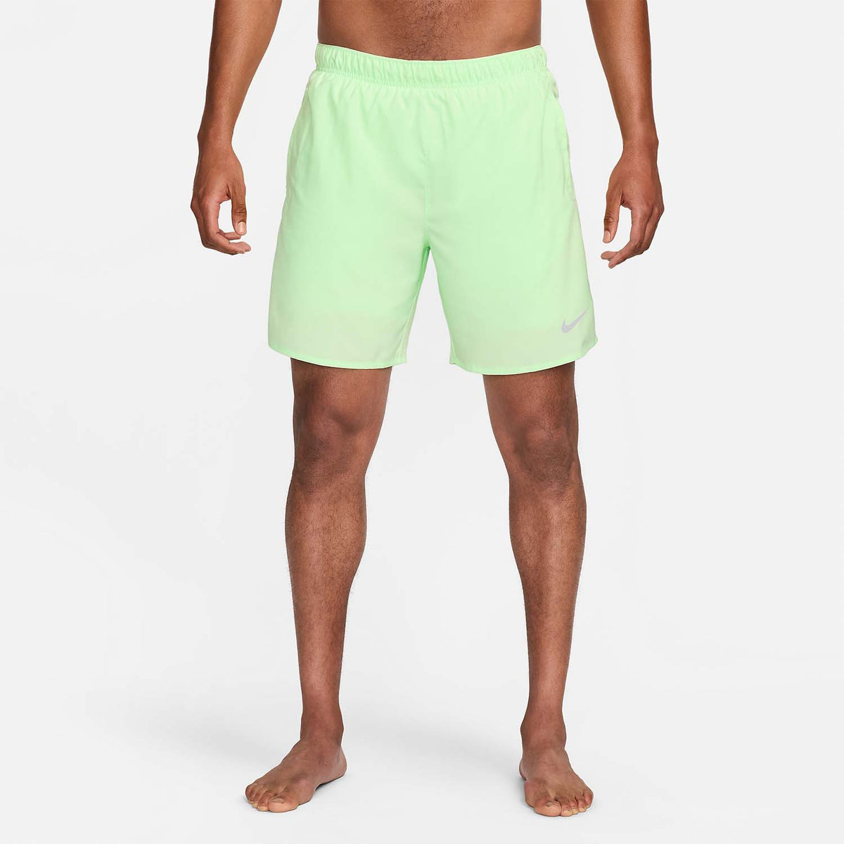 Nike Challenger 2 in 1 7in Pantaloncini Vapor Green/Reflective Silver