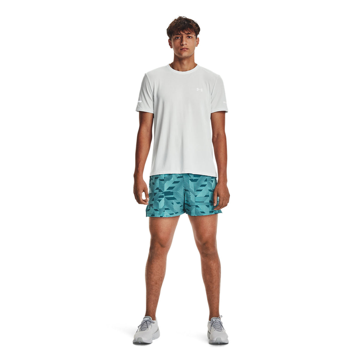 Under Armour Launch Elite Graphic 5in Pantaloncini Blue Haze/Still Water