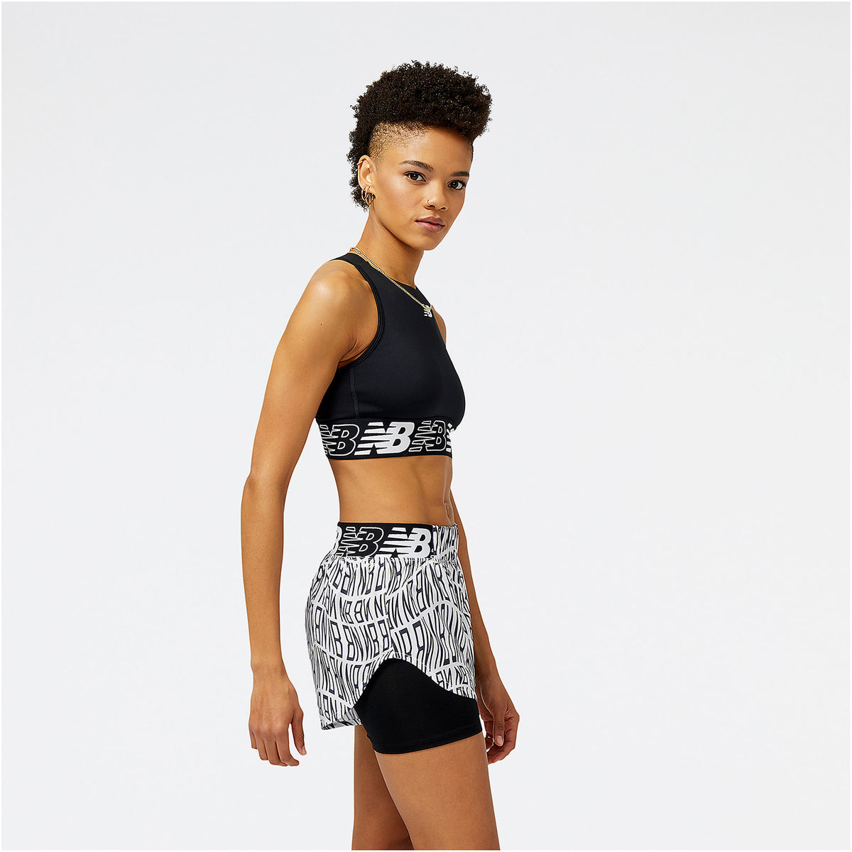 New Balance Relentless Reggiseno Sportivo Black