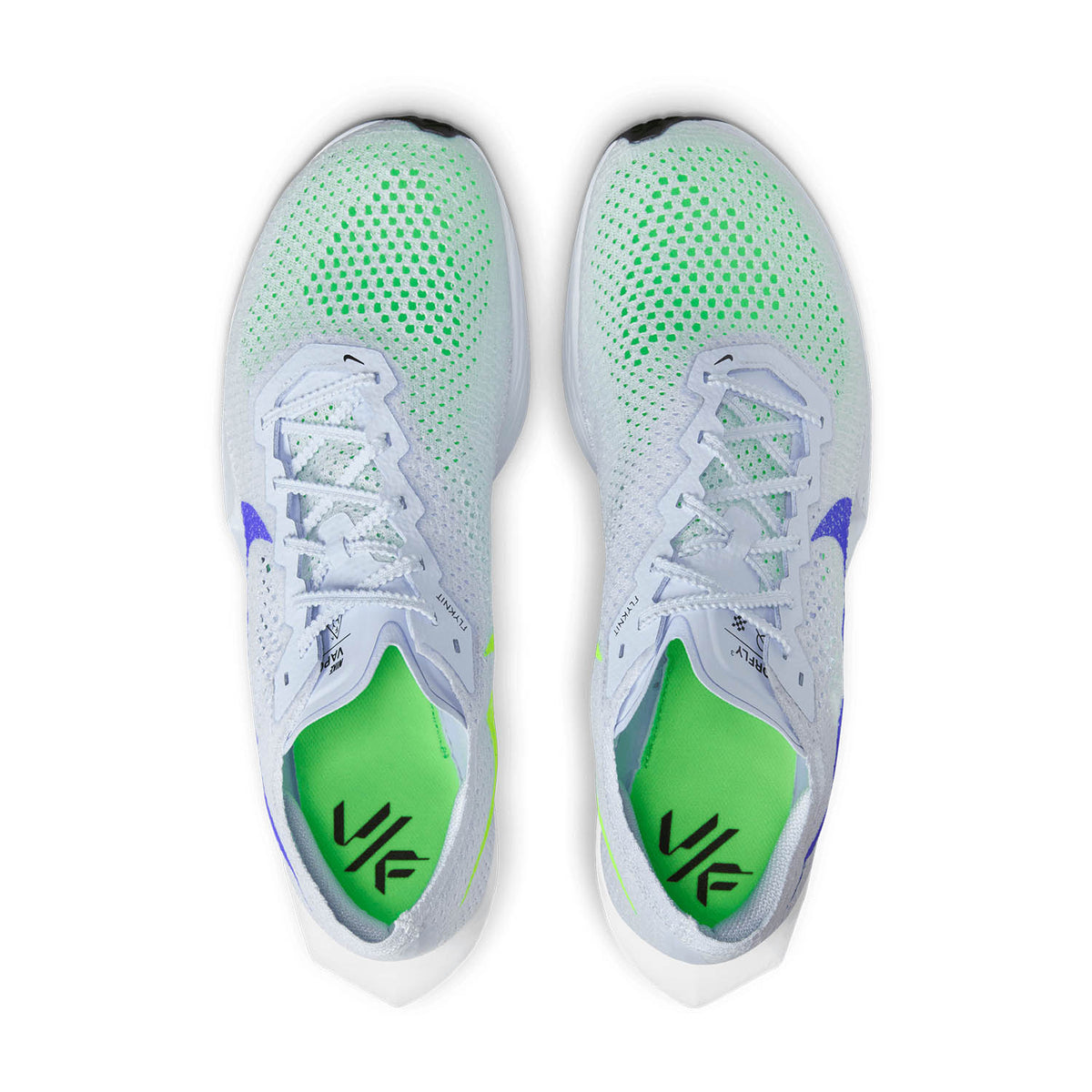 Nike ZoomX Vaporfly Next% 3 Football Grey/Racer Blue/Green Strike