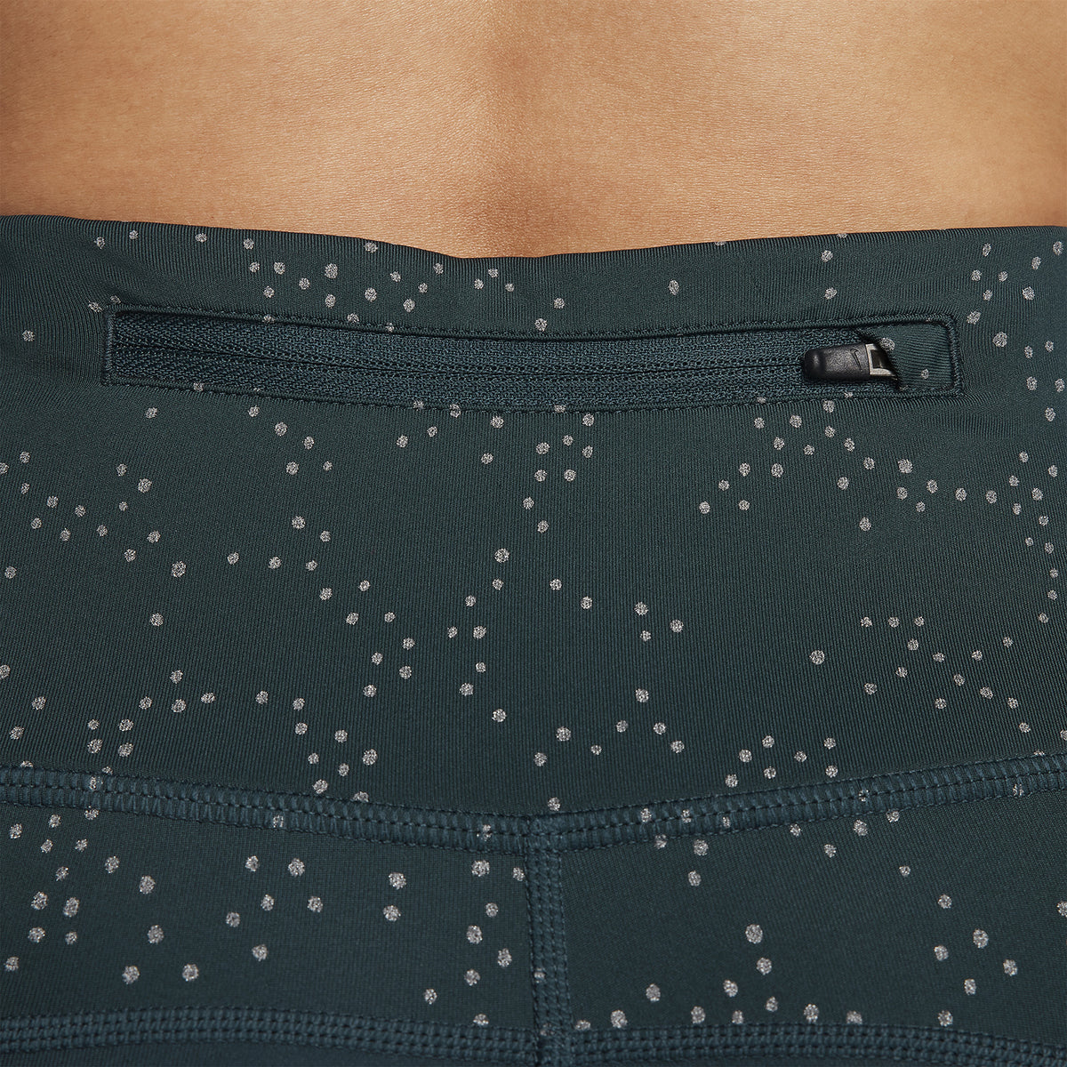 Nike Dri-FIT Fast 7/8 Tights Deep Jungle/Reflective Silver