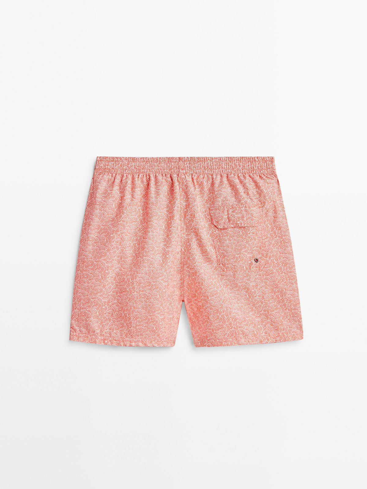 Bañador estampado motivo marino - CORAL