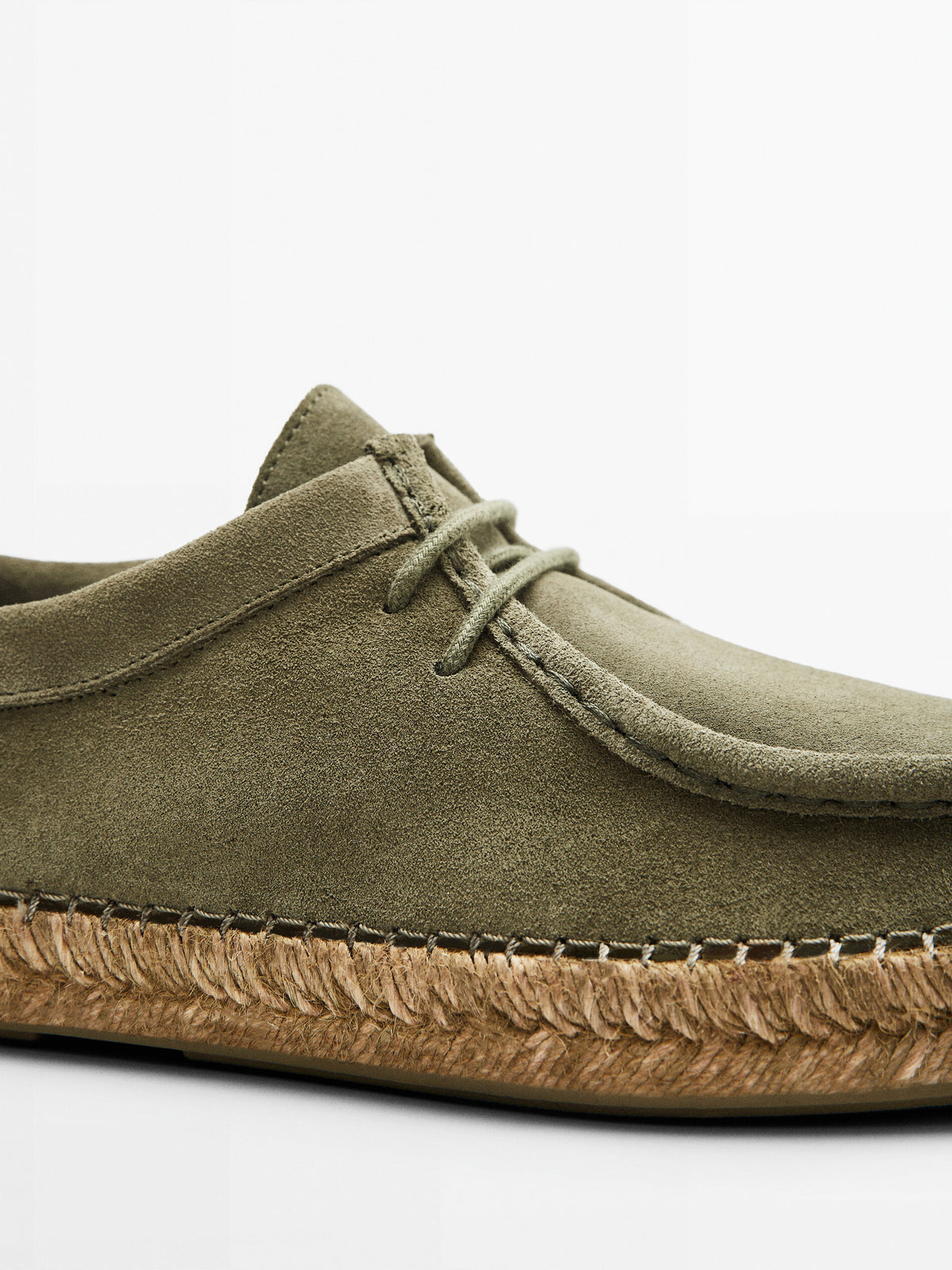 Zapato yute serraje verde - BOTELLA