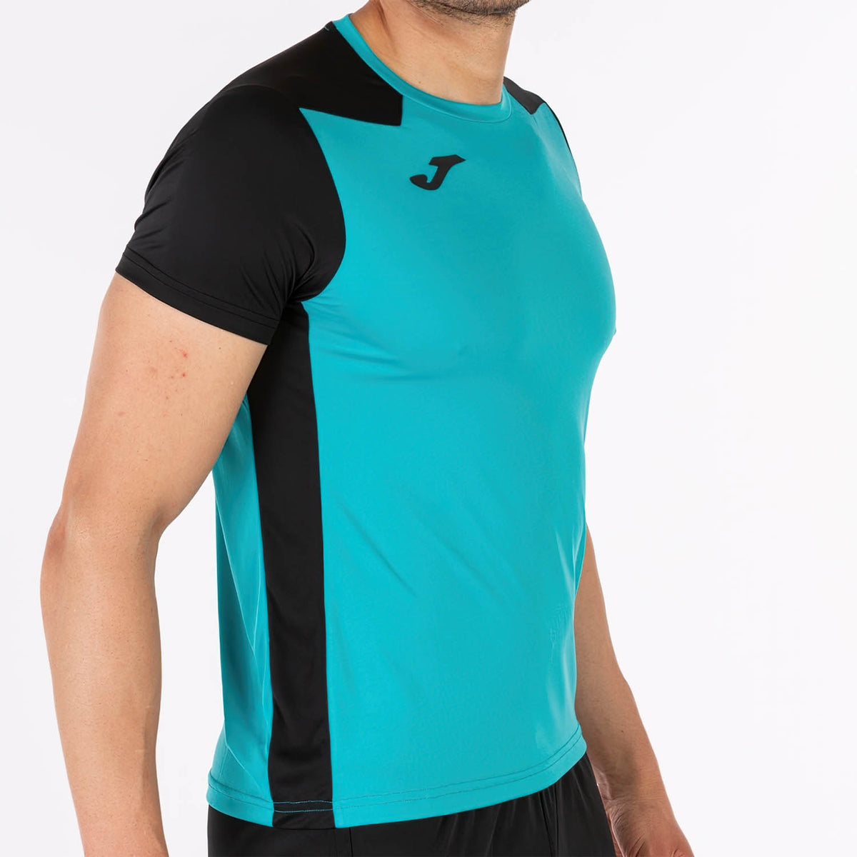 Joma Record II Maglietta Turquoise/Black