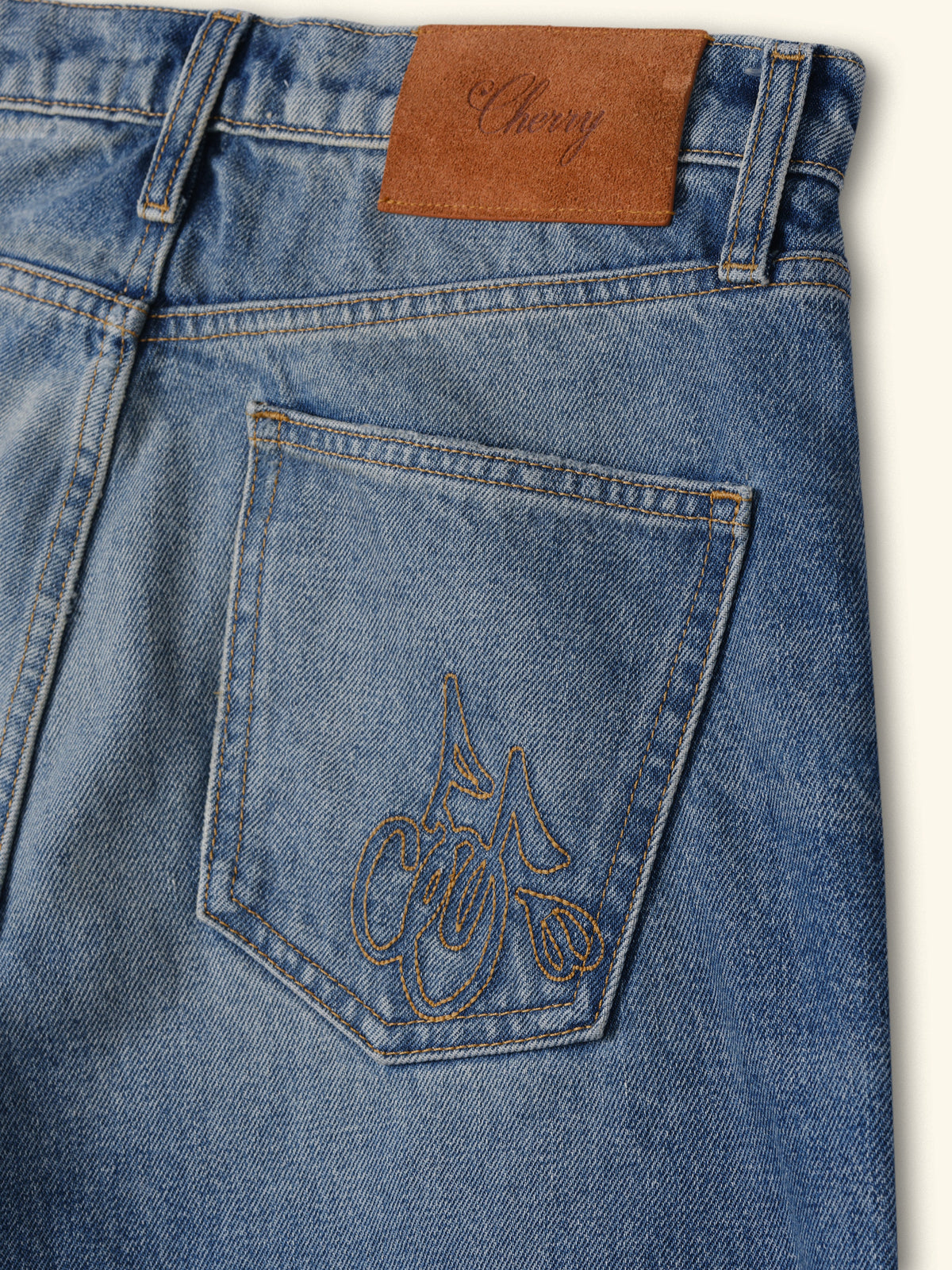 Relaxed 5 Pocket Jeans (Painters Wash)