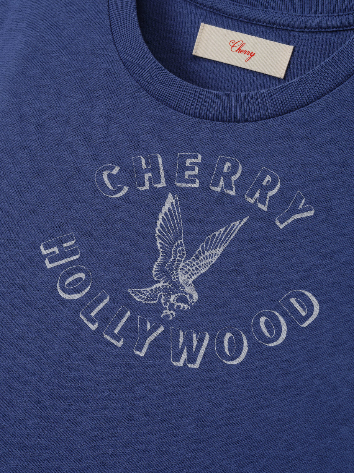 Women's Hollywood Fitted Tee (Faded Navy)