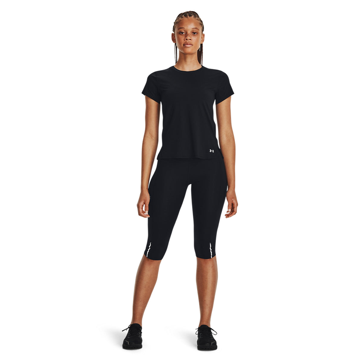 Under Armour Iso-Chill Laser Maglietta Black/Reflective