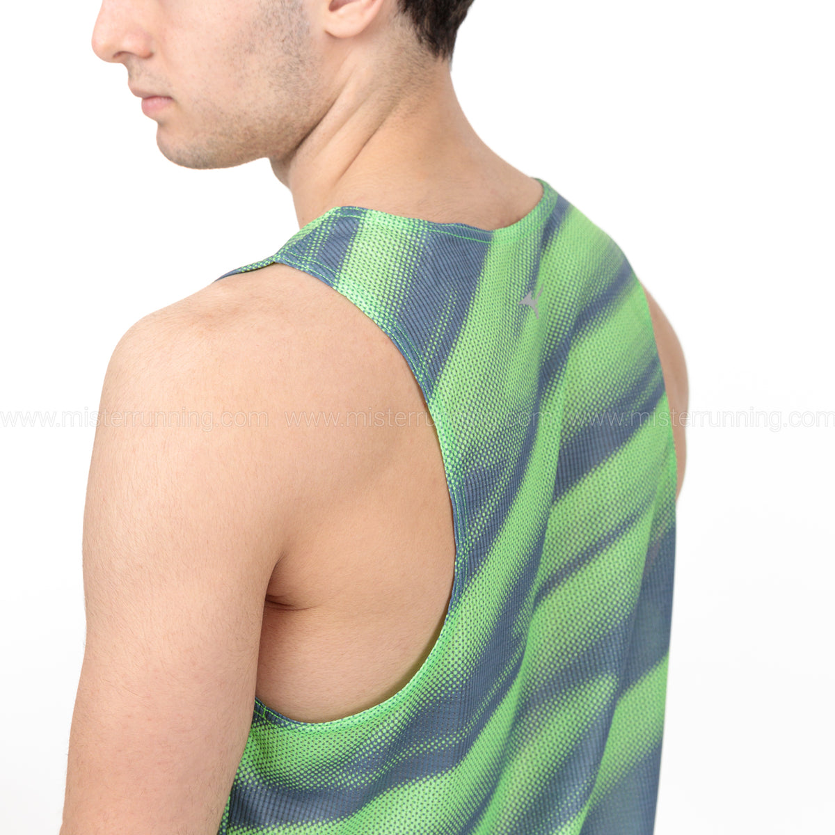 Mizuno Dryaeroflow Graphic Canotta Light Green