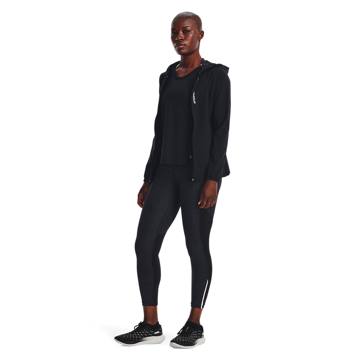 Under Armour Outrun The Storm Giacca Black/Reflective