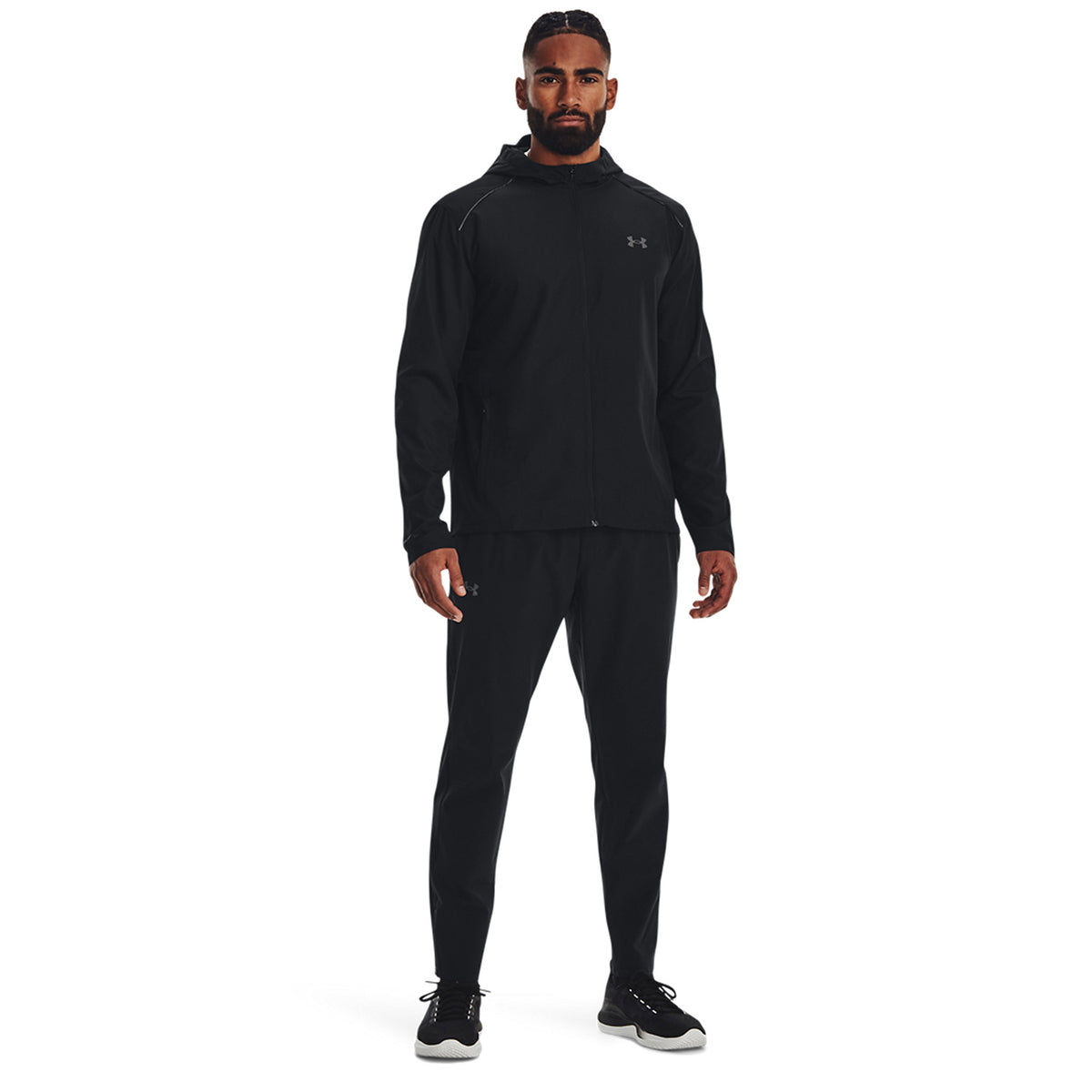 Under Armour Storm Run Giacca Black/Jet Gray