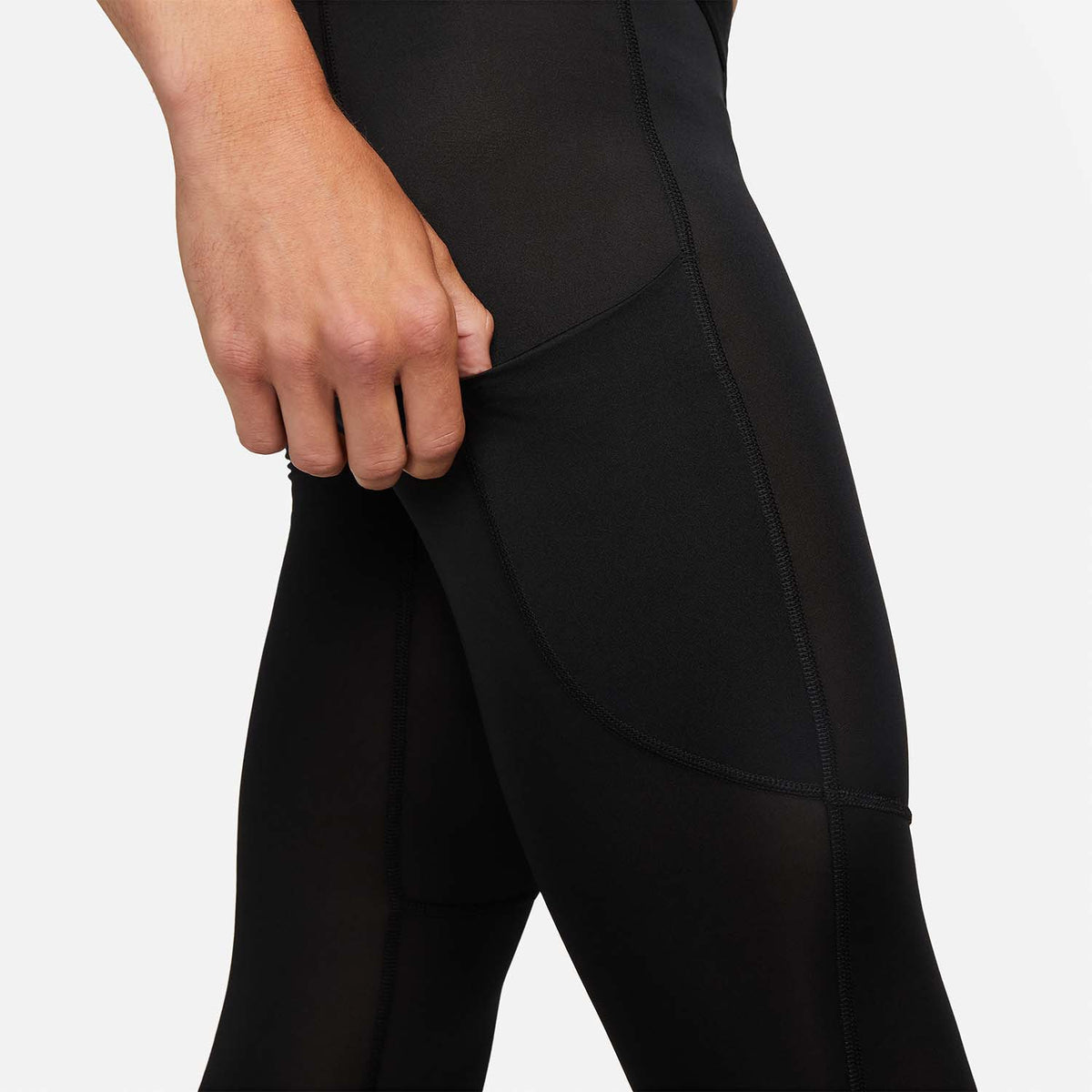 Nike Dri-FIT Pro 3/4 Calzamaglia Black/White