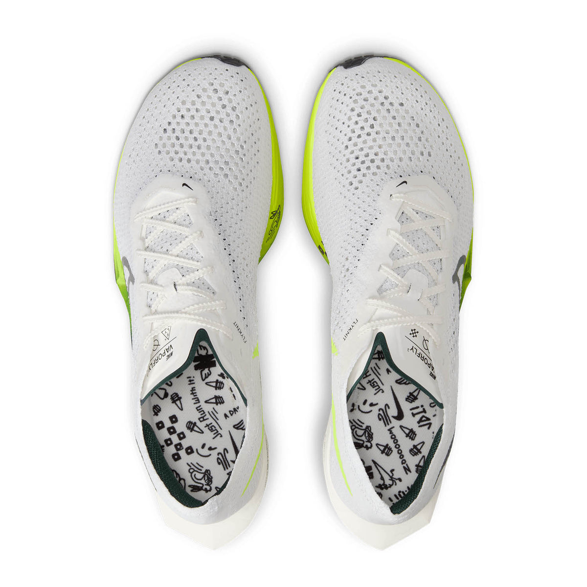Nike ZoomX Vaporfly Next% 3 White/Pro Green/Volt/Sail