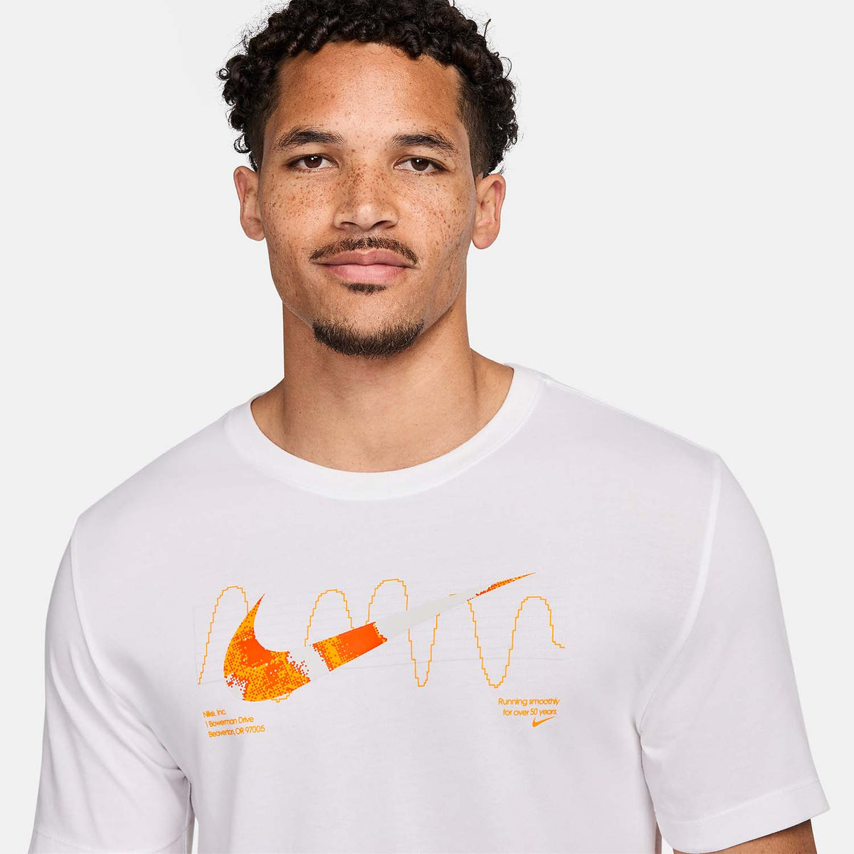 Nike Dri-FIT Graphic Maglietta White