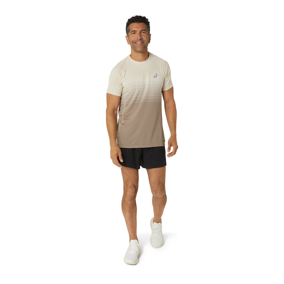 Asics Seamless Maglietta Oatmeal/Moonrock