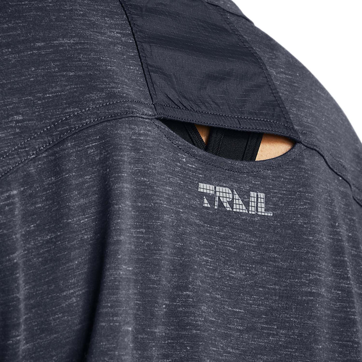 Under Armour Launch Maglietta Downpour Gray/Reflective