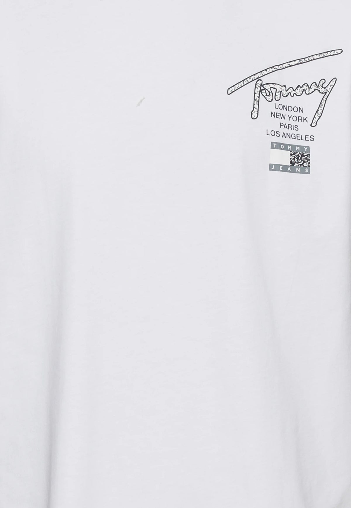 Tommy Jeans LOGO TEE UNISEX - T-shirt con stampa