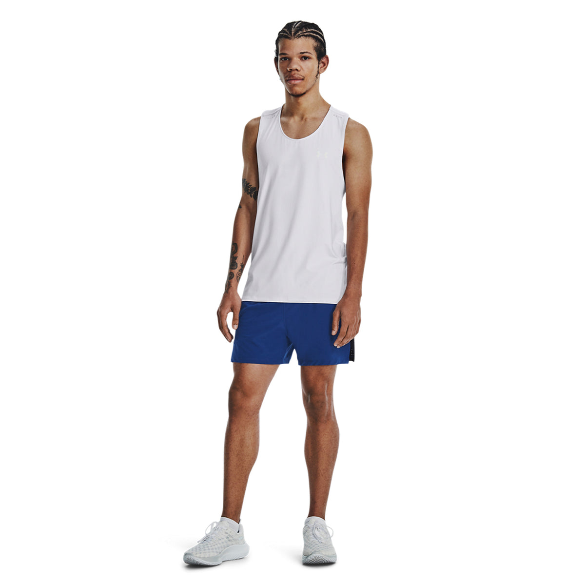 Under Armour Launch Elite 5in Pantaloncini Blue Mirage/Black/Reflective