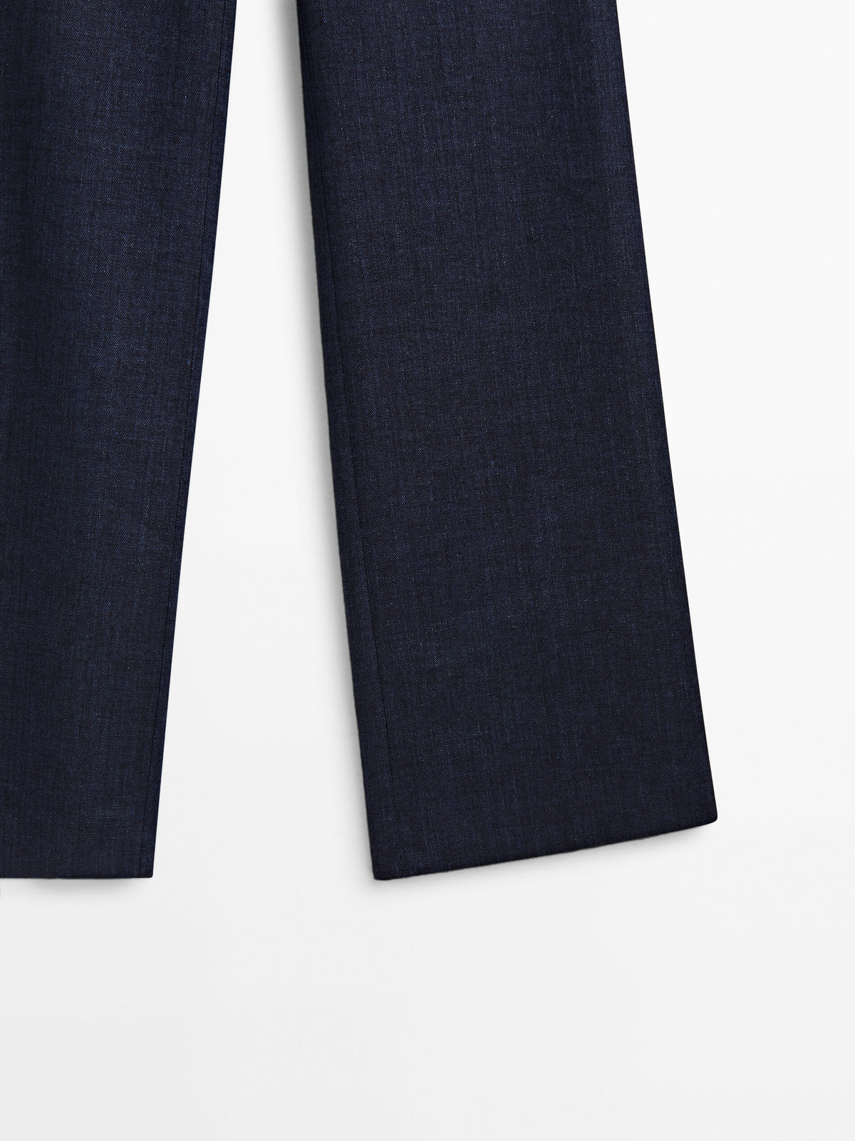 Pantalón traje denim - AZUL MARINO
