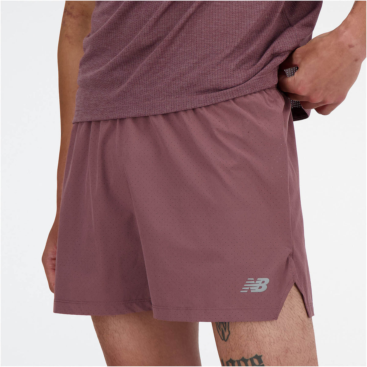 New Balance Run Specialist 5in Pantaloncini Licorice