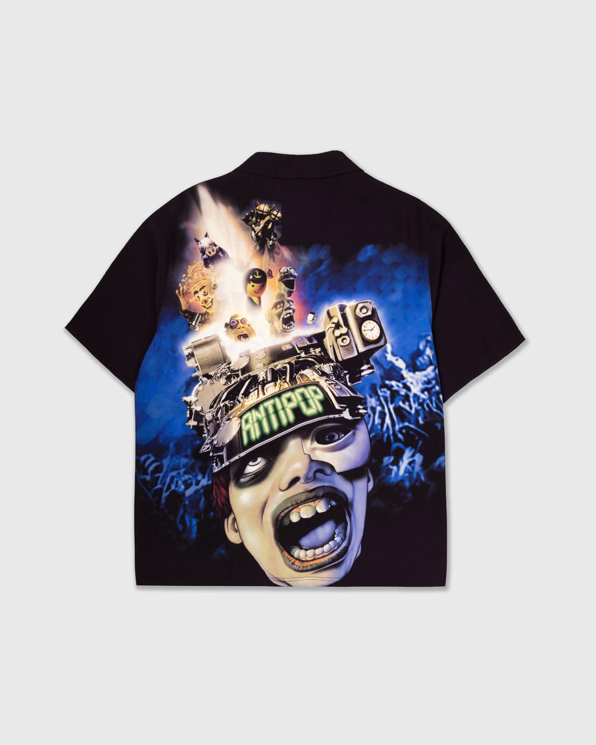 ANTI-POP BUTTON UP