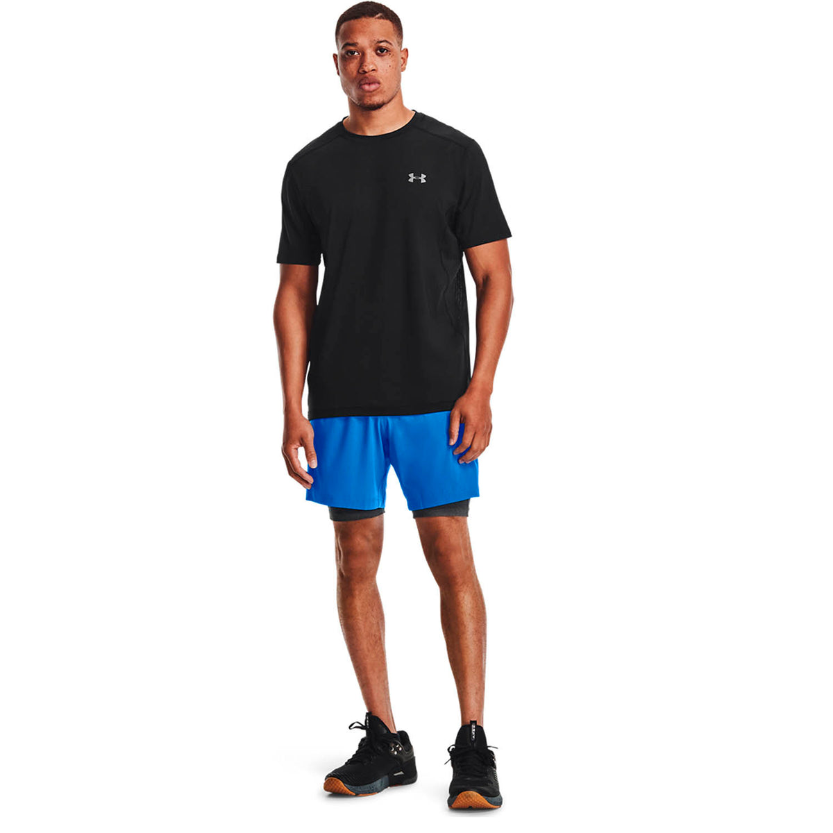 Under Armour HeatGear Calzamaglia Carbon Heather/Black