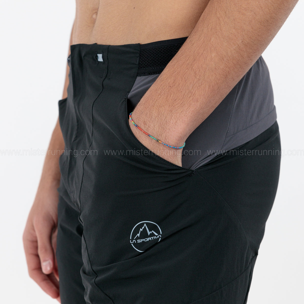 La Sportiva Guard 9in Pantaloncini Black/Carbon