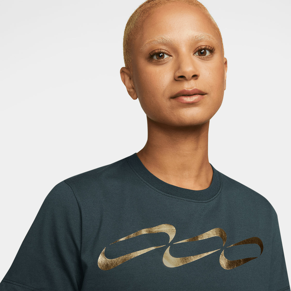 Nike Dri-FIT Crew Maglietta Deep Jungle