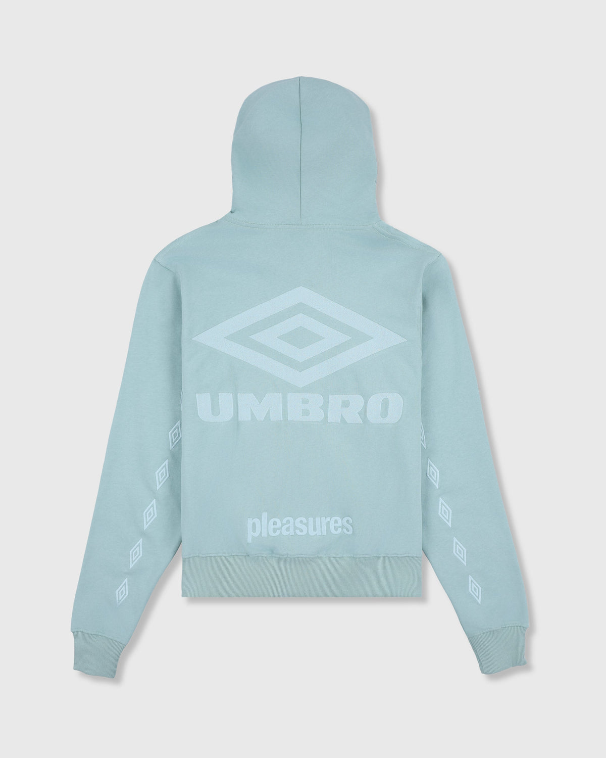 DIAMONDS ZIP FITTED HOODIE
