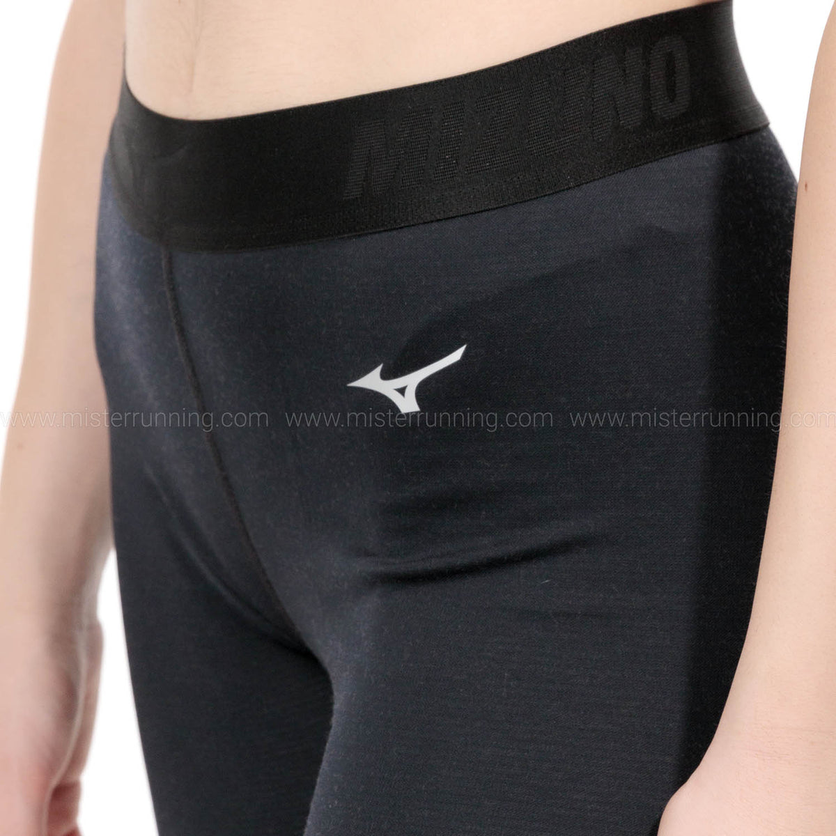 Mizuno Mid Weight Calzamaglia Black