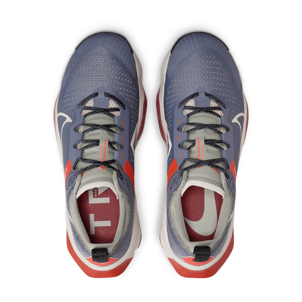 Nike ZoomX Zegama Trail Light Carbon/Light Orewood Brown/Dragon Red