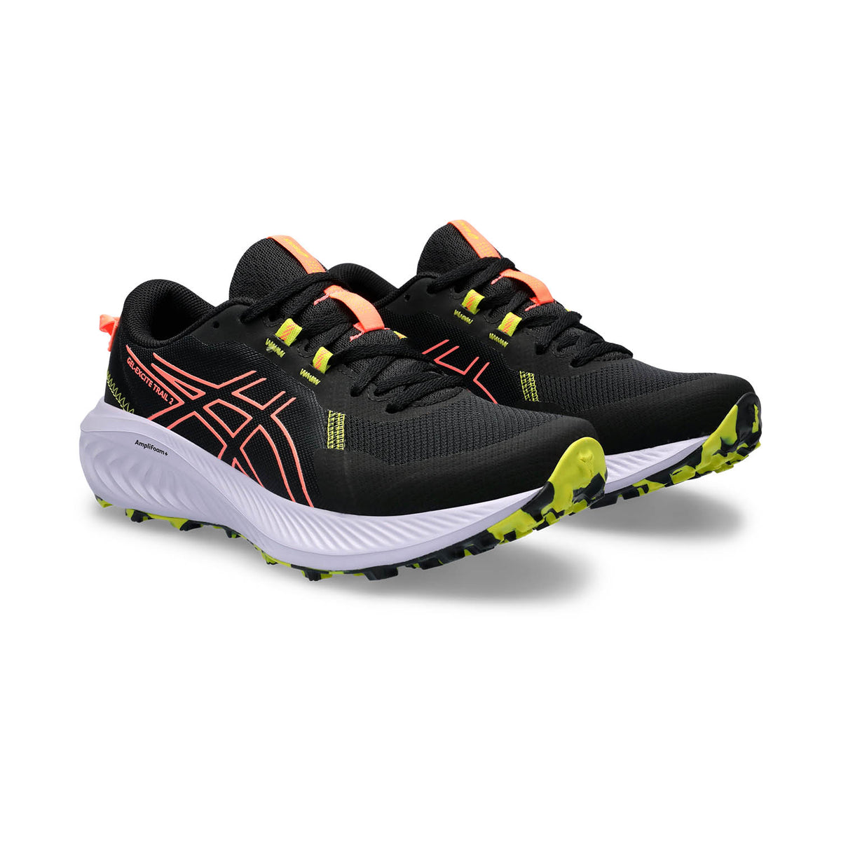 Asics Gel Excite Trail 2 Black/Sun Coral