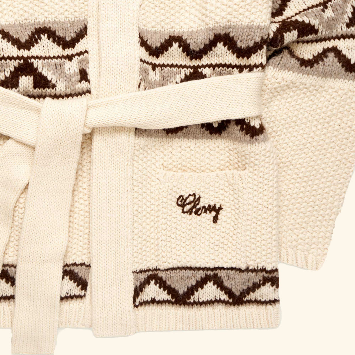 Frontier Smoking Jacket (Cream)