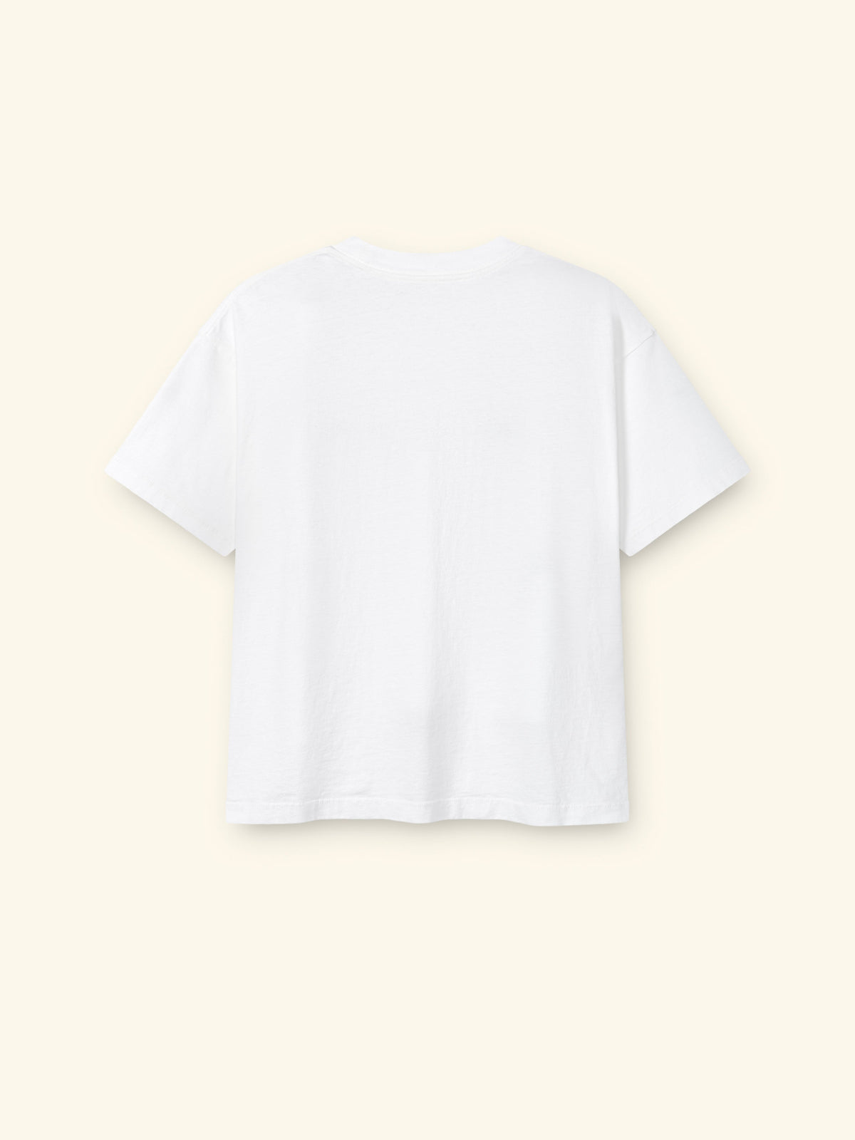 Chevron Boxy Pocket T-Shirt (Vintage White)