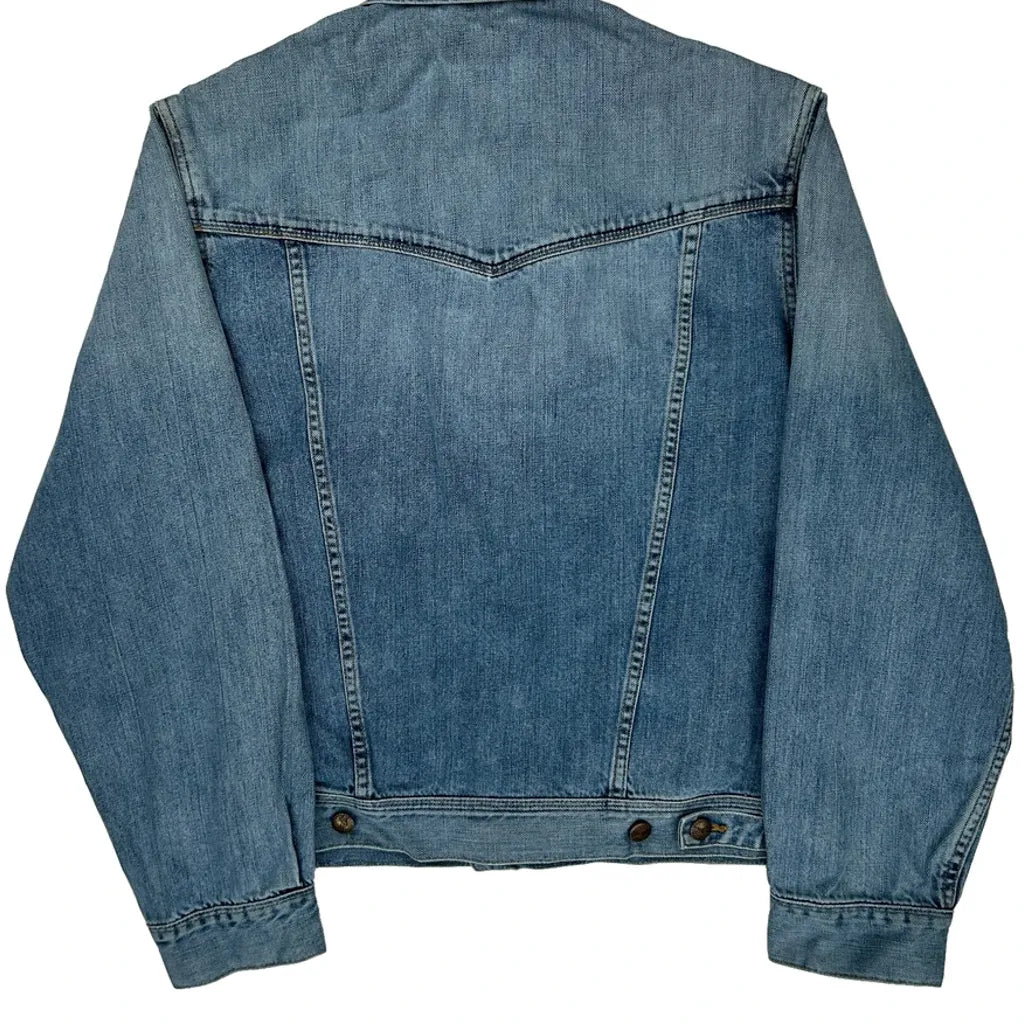 Wrangler Denim Jacket - Medium Blue Denim