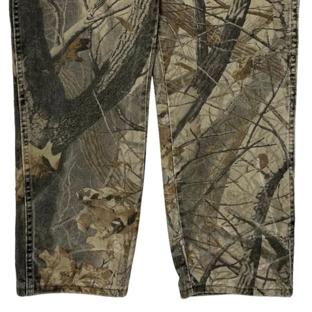 Ruggadier Camo Cargo Pants - 35W 32L Camo Cotton