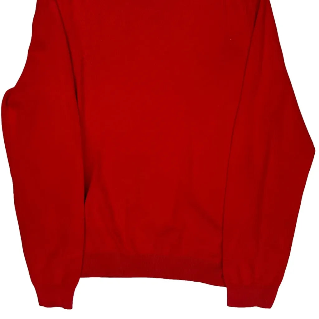 Polo By Ralph Lauren Sweater - XL Red Cotton