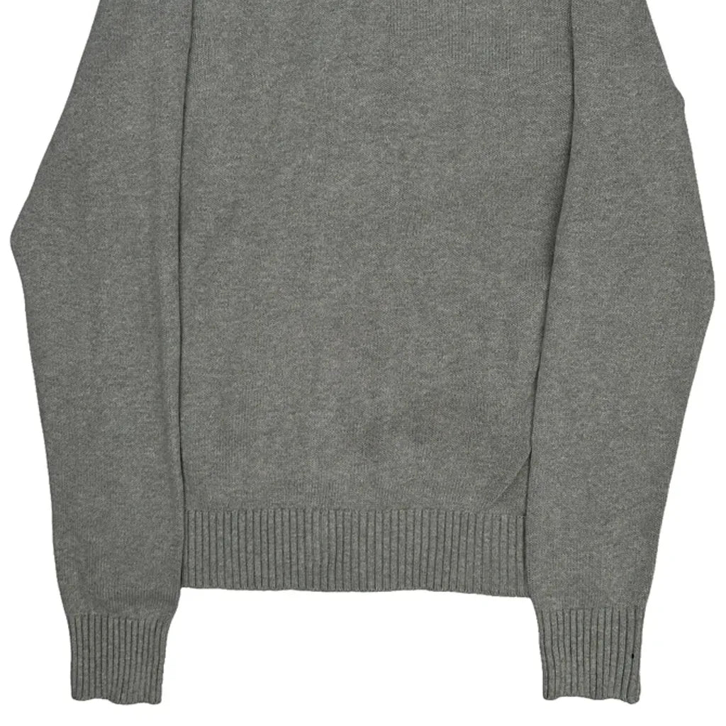 Tommy Hilfiger Zip Up - Small Gray Cotton