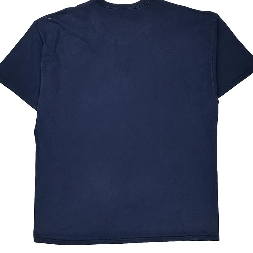 Walt Disney World 2015 Disney Graphic T-Shirt - 2XL Navy Cotton
