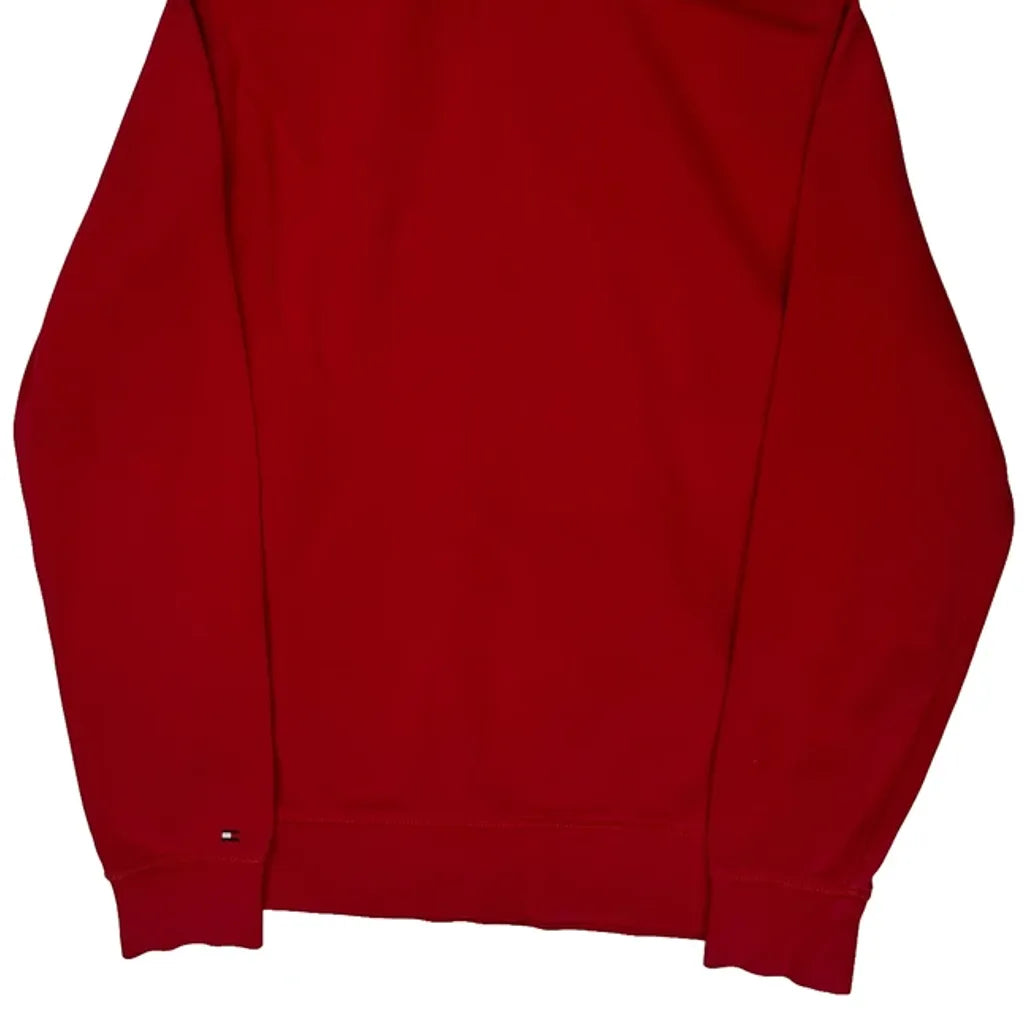 Tommy Hilfiger Hoodie - Large Red Cotton