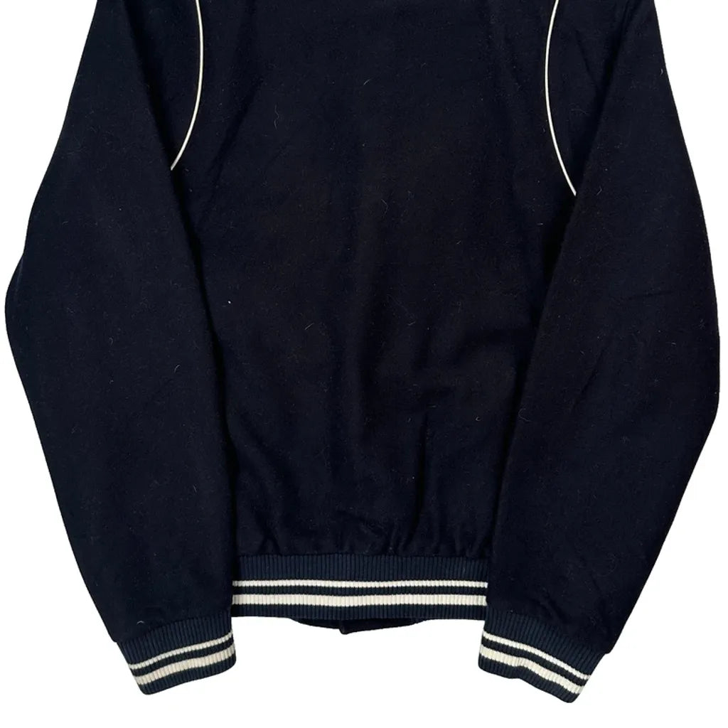 Unbranded Varsity Jacket - No Size Navy Wool Blend