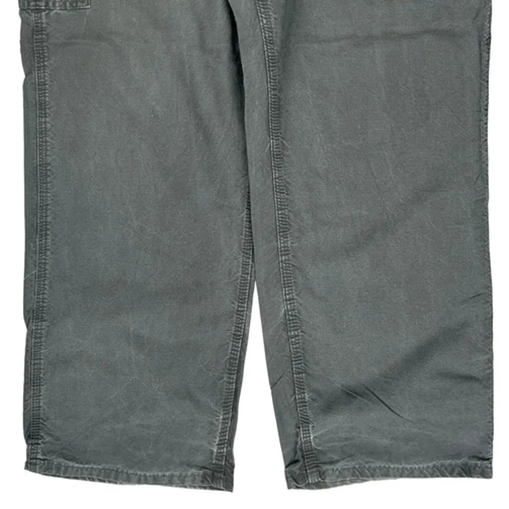 Carhartt B151 Fat Carpenter Pants - 35W 30L Gray Cotton