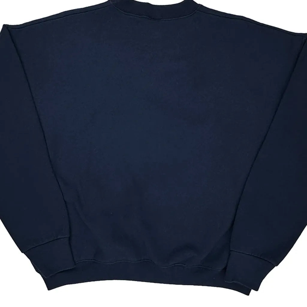 Mickey Mouse Mickey Graphic Sweatshirt - XL Navy Cotton