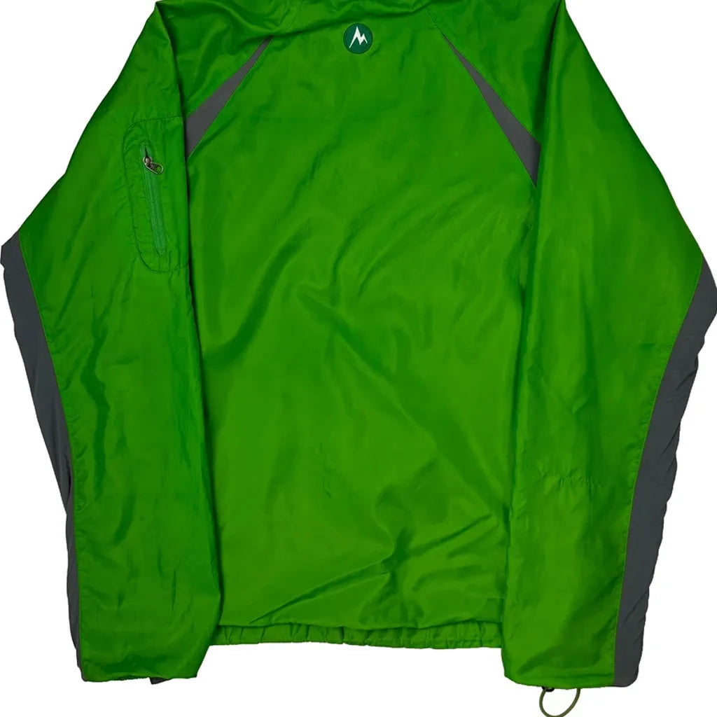 Marmot Windbreaker - Small Green Polyester