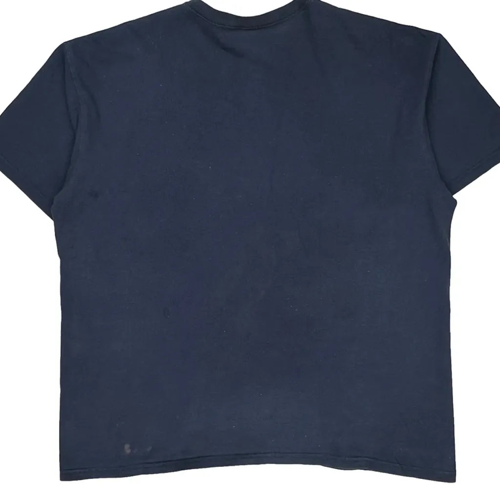 Made In USA Nike T-Shirt - Large Blue Cotton