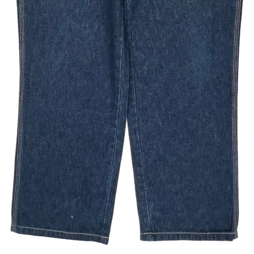 Bill Blass Jeans - 32W US 10 Blue Cotton