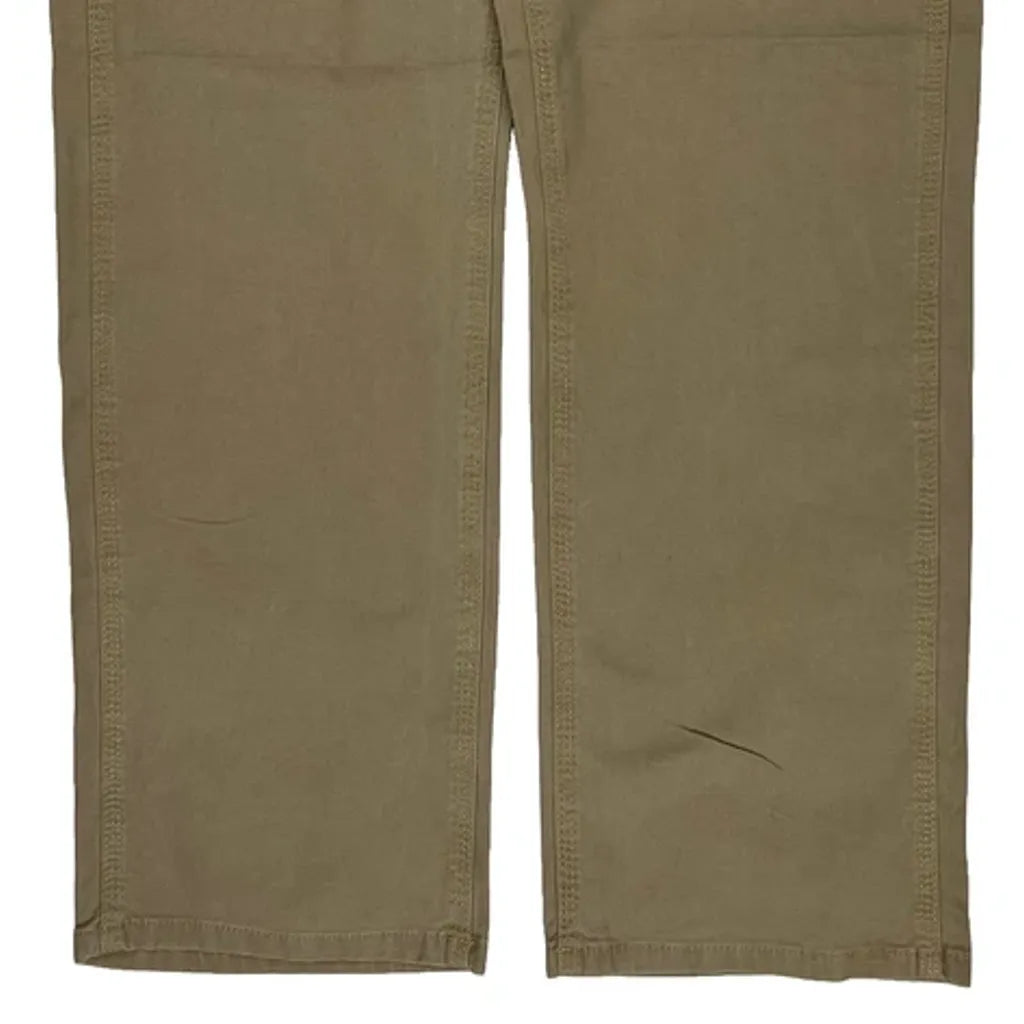 Berne Cargo Pants - 34W 30L Khaki Cotton Blend